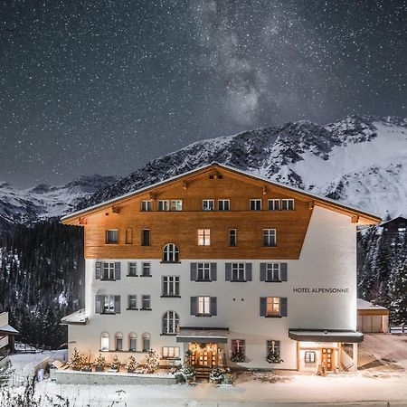 Hotel Alpensonne - Panoramazimmer & Restaurant Arosa Bagian luar foto