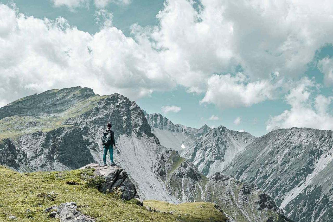 Hotel Alpensonne - Panoramazimmer & Restaurant Arosa Bagian luar foto